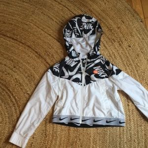 Girls Nike cropped jacket
